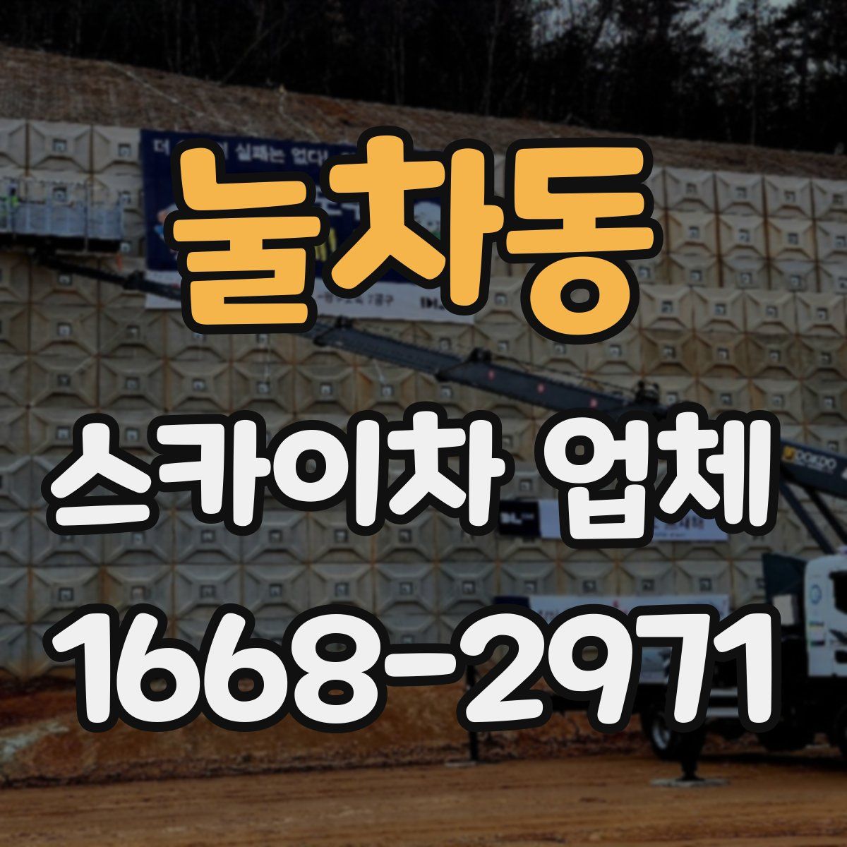 눌차동 스카이차 업체