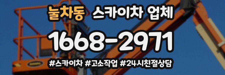 눌차동 스카이차 업체