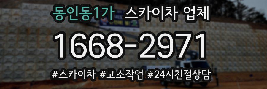 동인동1가 스카이차 업체