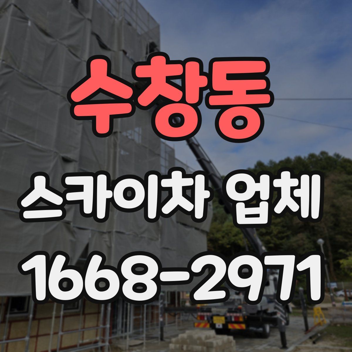 수창동 스카이차 업체