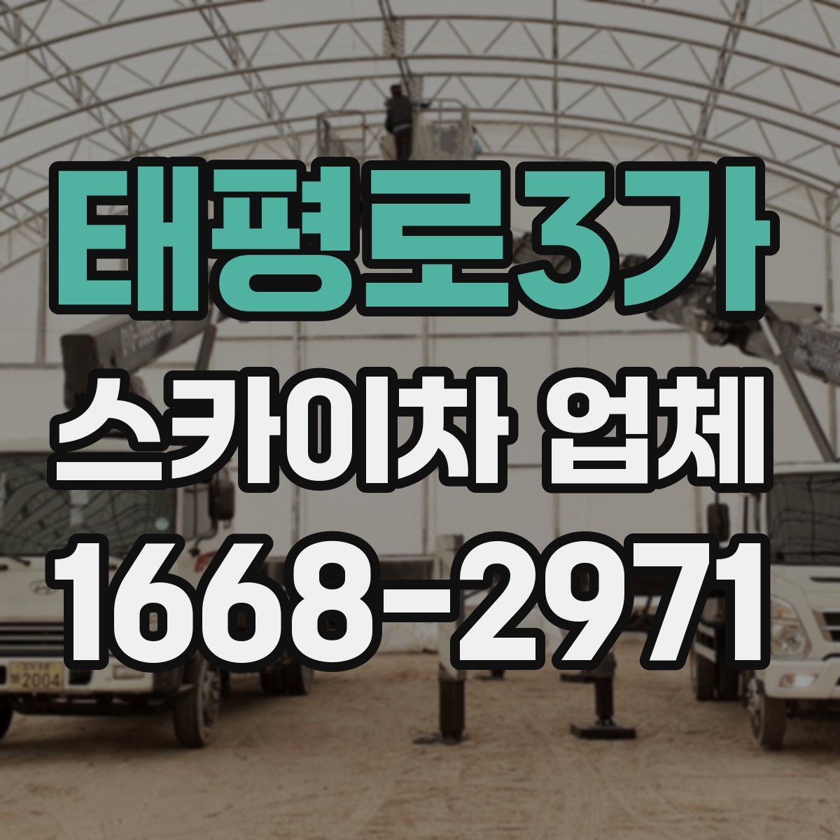 태평로3가 스카이차 업체
