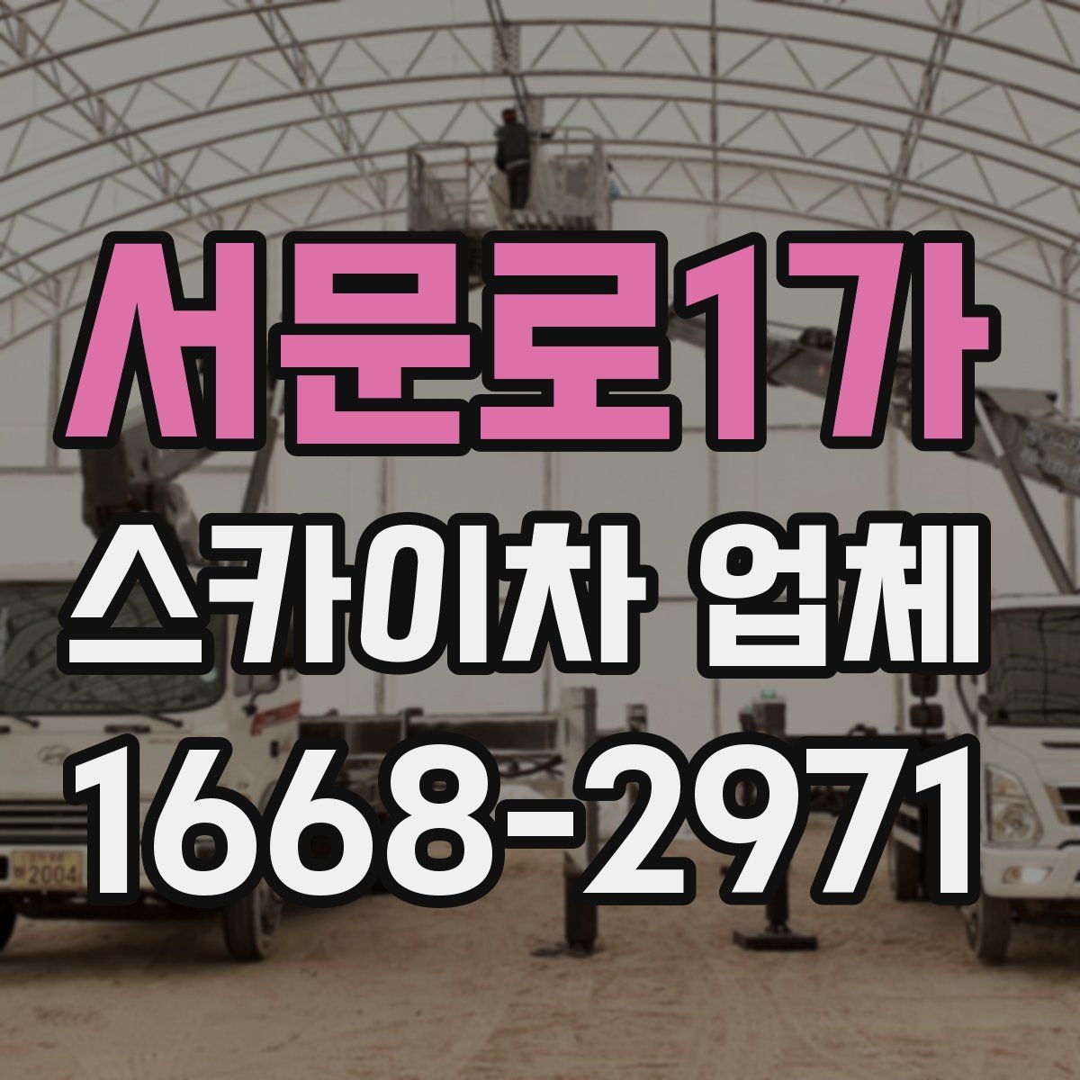 서문로1가 스카이차 업체