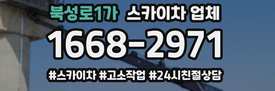 북성로1가 스카이차 업체