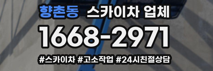 향촌동 스카이차 업체