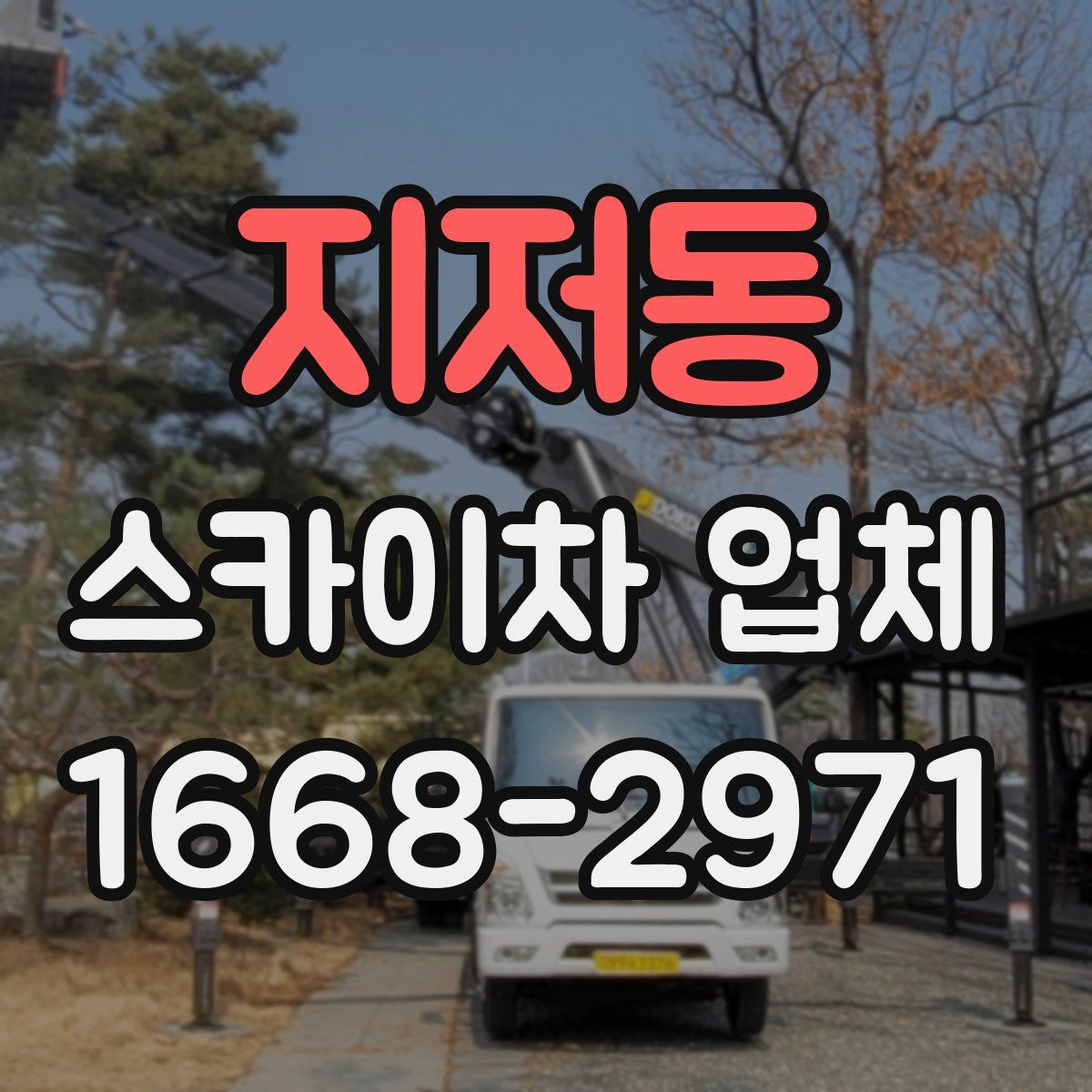 지저동 스카이차 업체