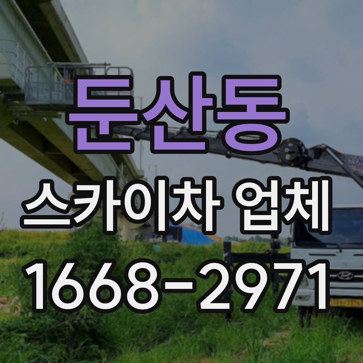 둔산동 스카이차 업체