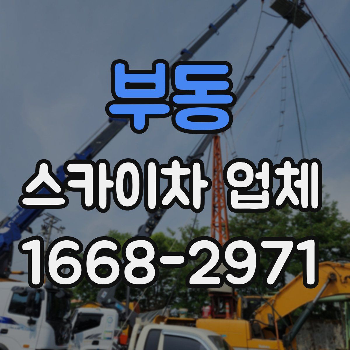 부동 스카이차 업체