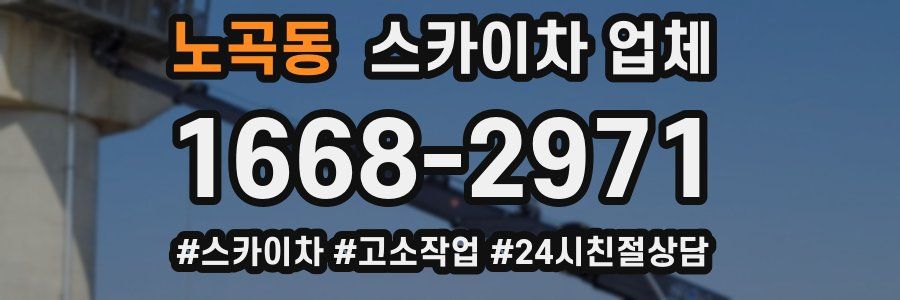 노곡동 스카이차 업체