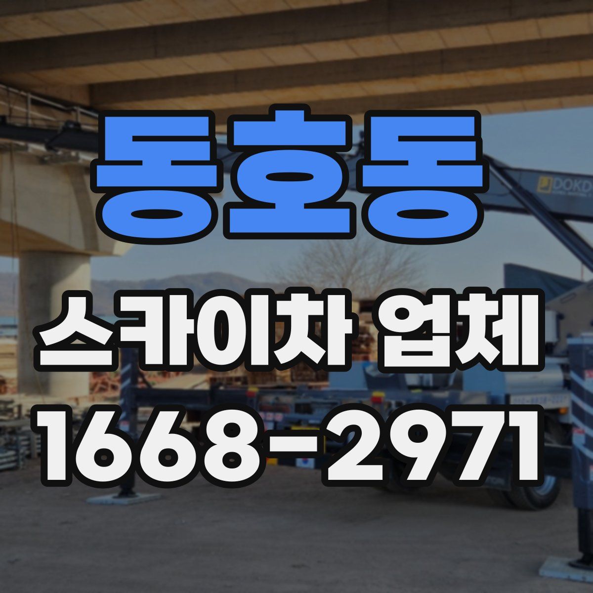 동호동 스카이차 업체