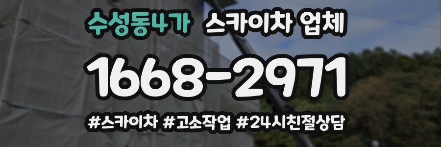 수성동4가 스카이차 업체