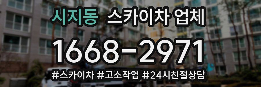 시지동 스카이차 업체