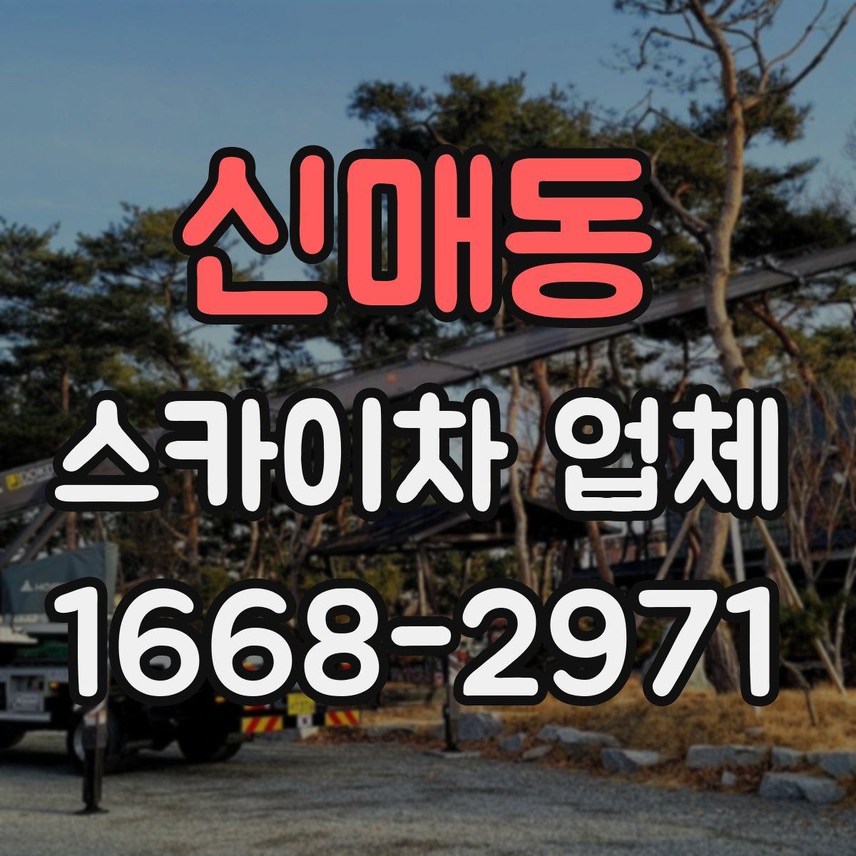 신매동 스카이차 업체