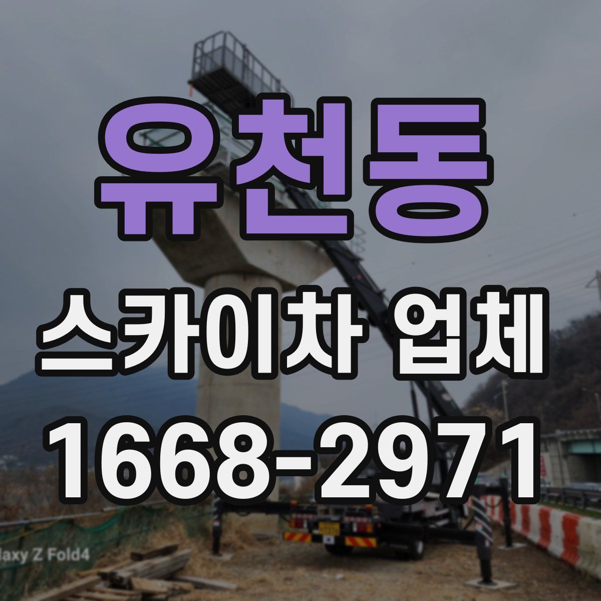 유천동 스카이차 업체