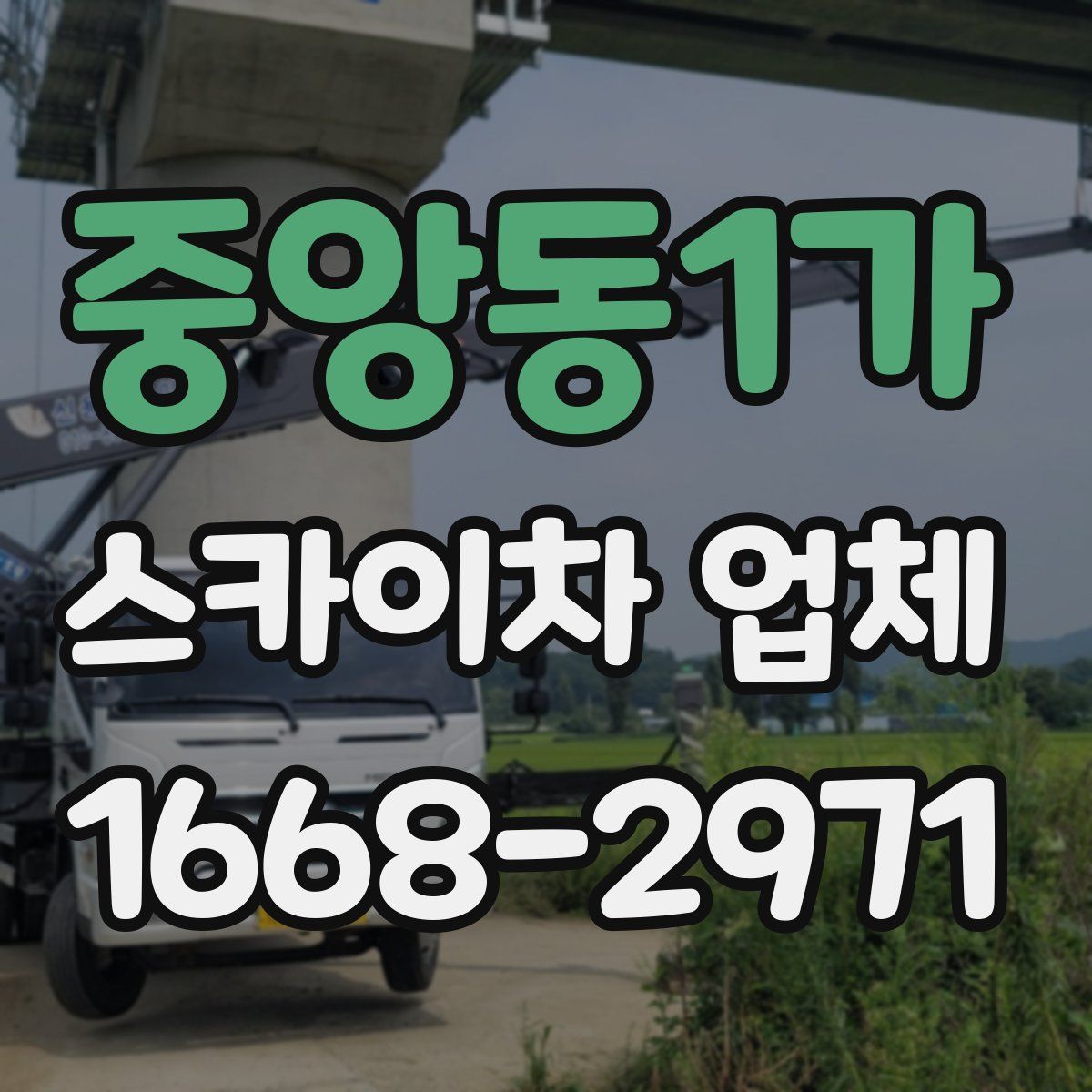 중앙동1가 스카이차 업체