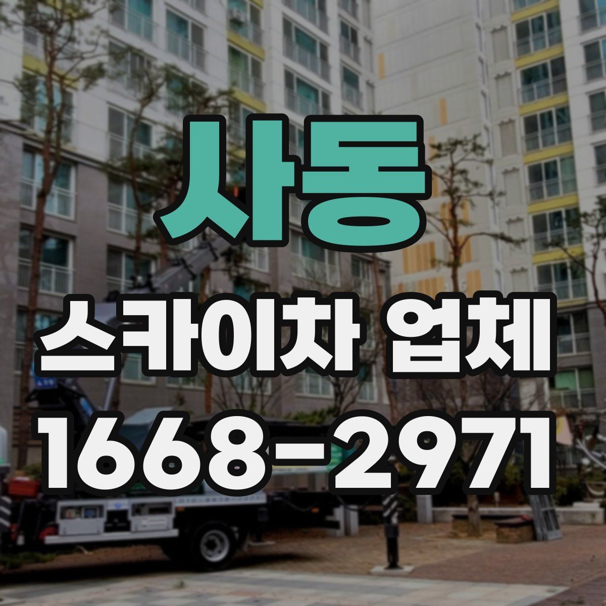 사동 스카이차 업체