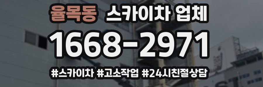 율목동 스카이차 업체
