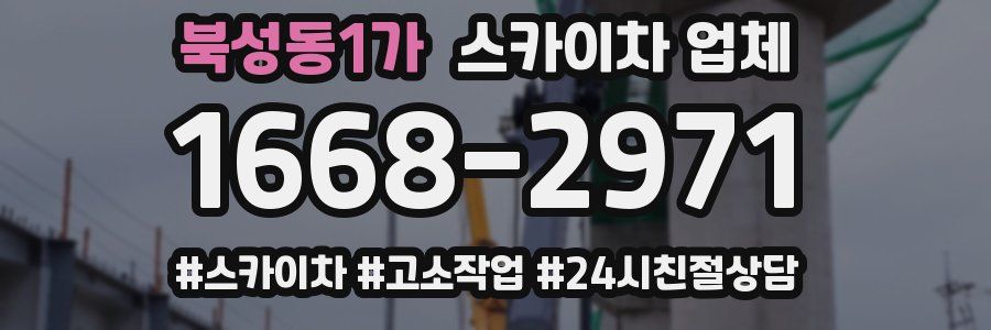 북성동1가 스카이차 업체