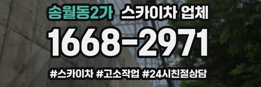 송월동2가 스카이차 업체