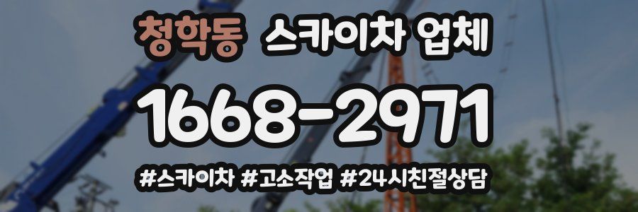 청학동 스카이차 업체