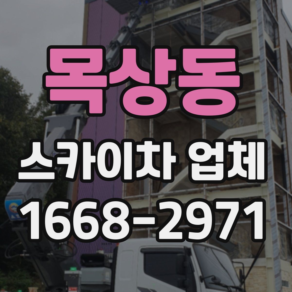 목상동 스카이차 업체