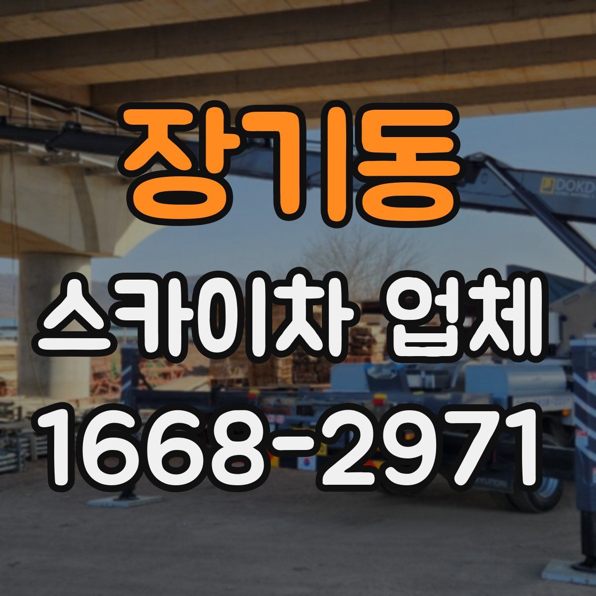 장기동 스카이차 업체
