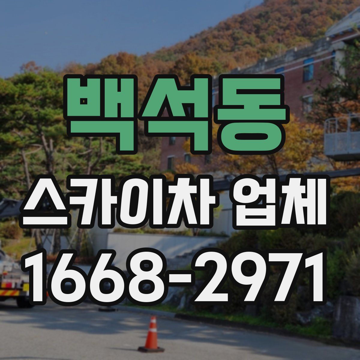 백석동 스카이차 업체