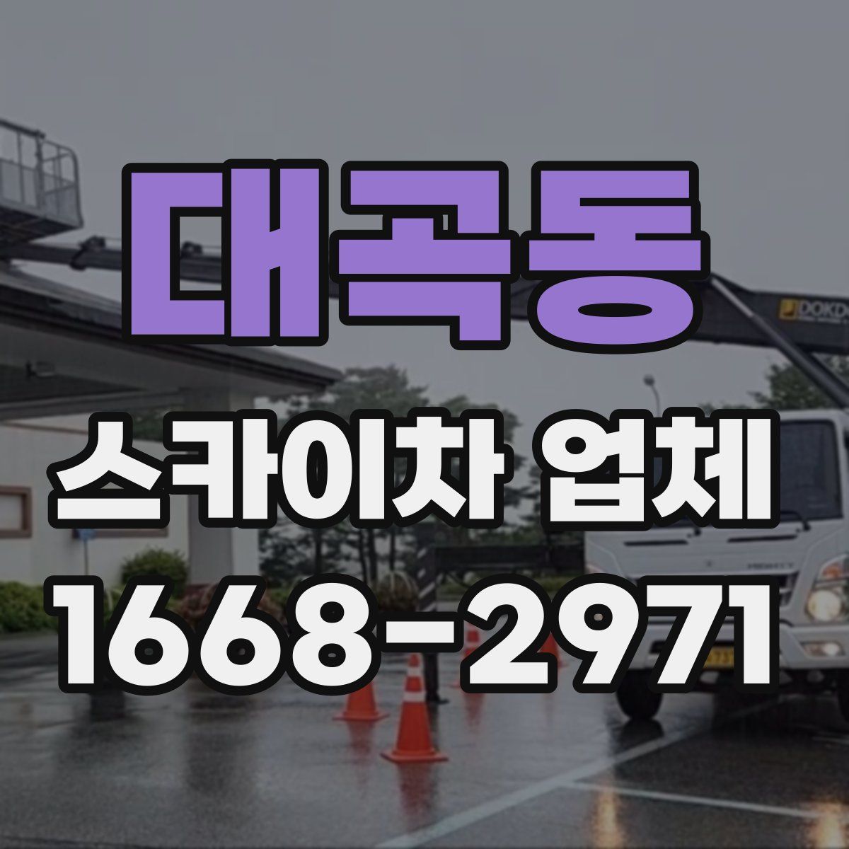 대곡동 스카이차 업체