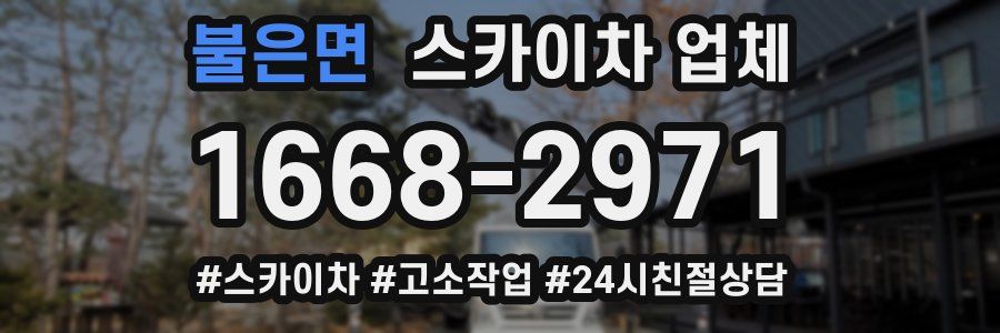 불은면 스카이차 업체