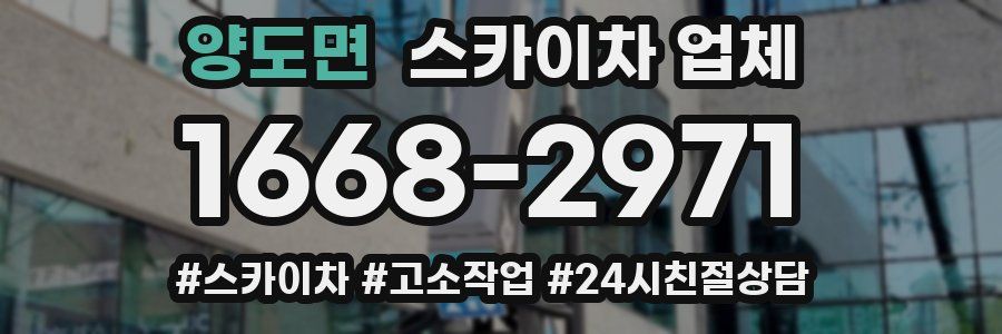 양도면 스카이차 업체