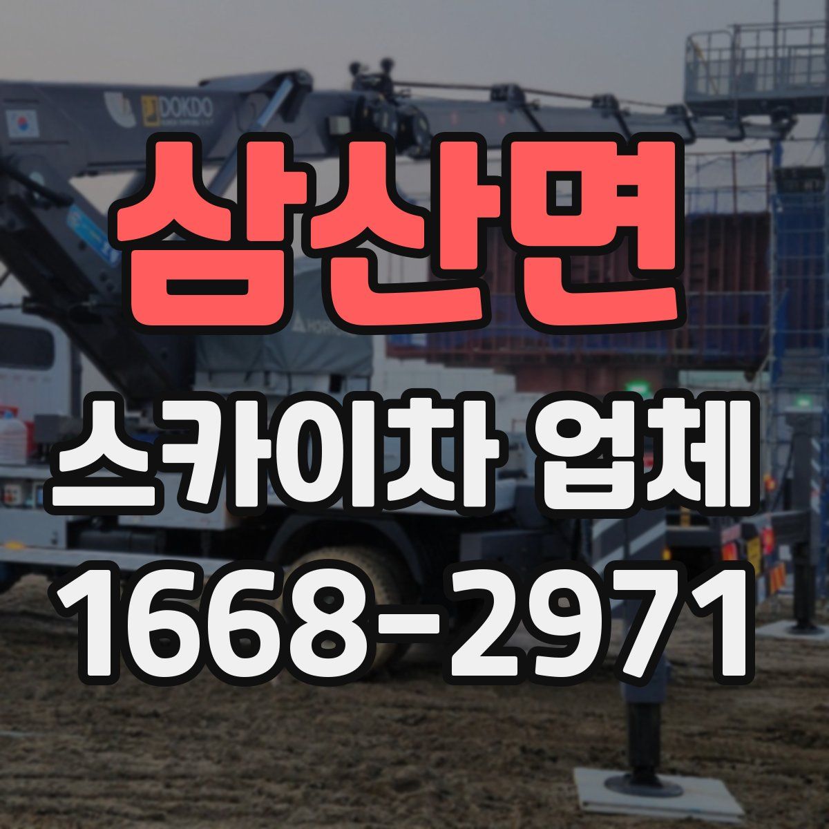 삼산면 스카이차 업체