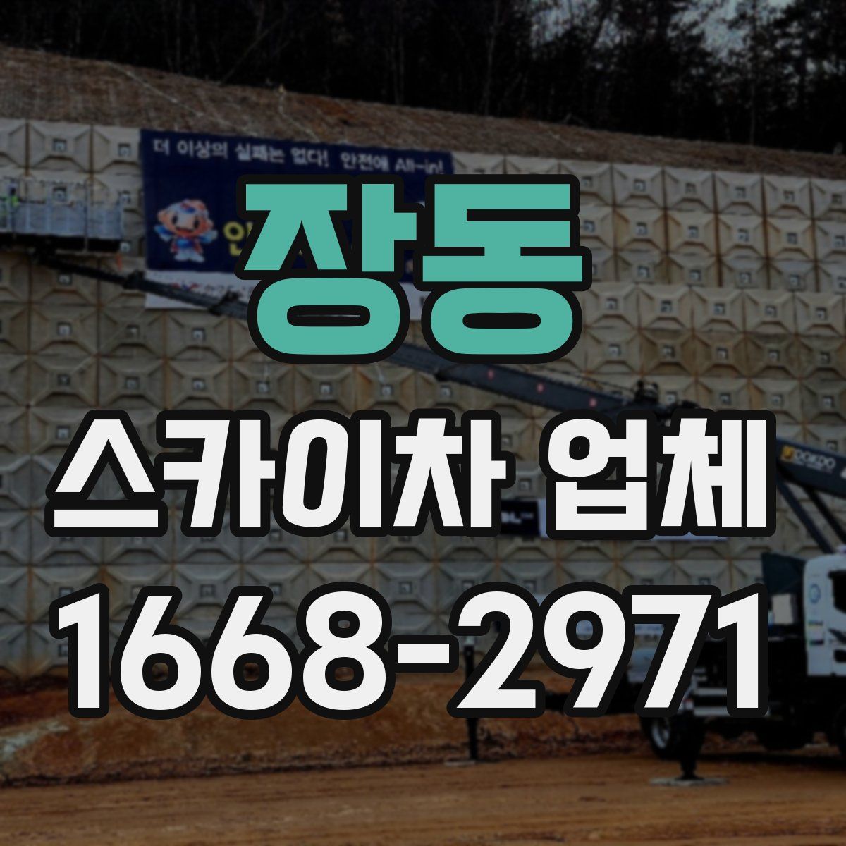 장동 스카이차 업체