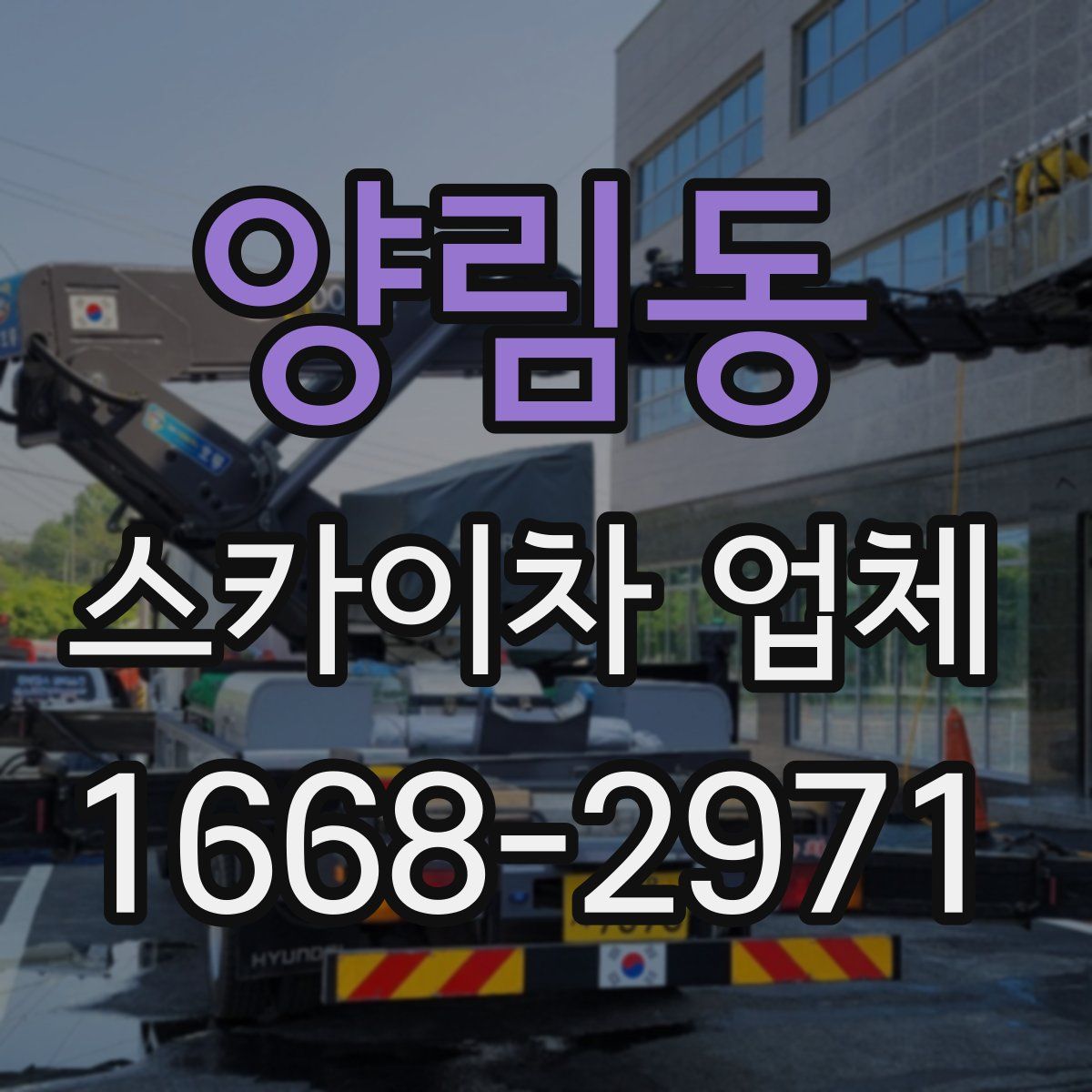 양림동 스카이차 업체