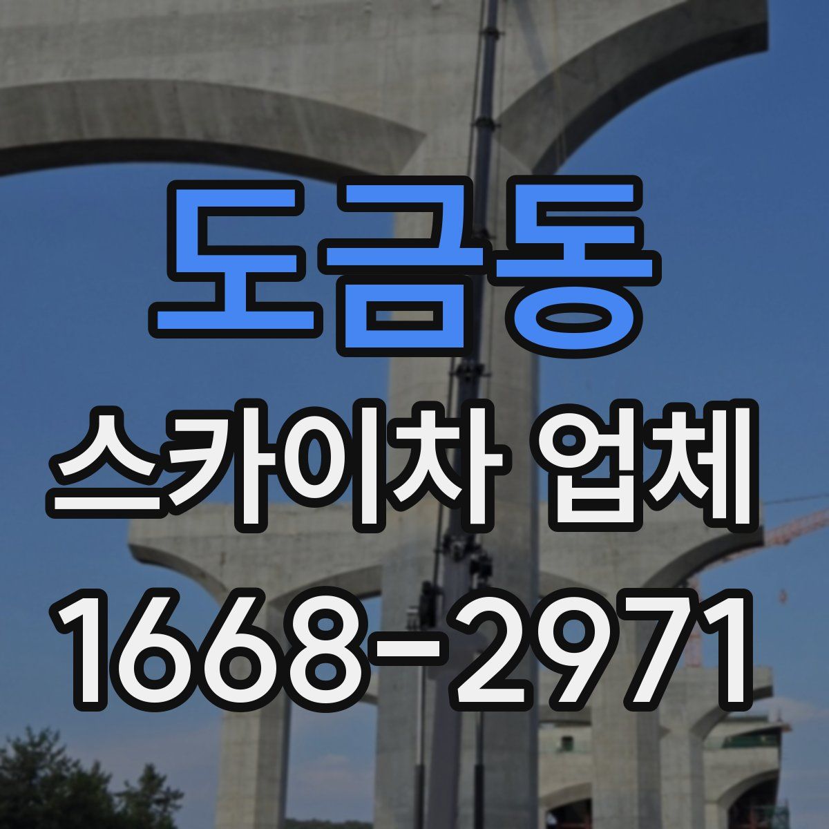 도금동 스카이차 업체