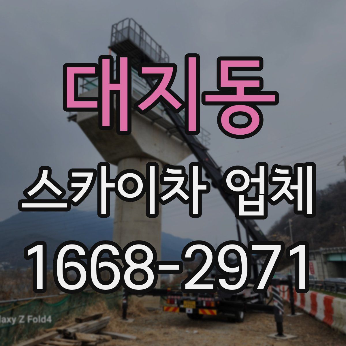 대지동 스카이차 업체
