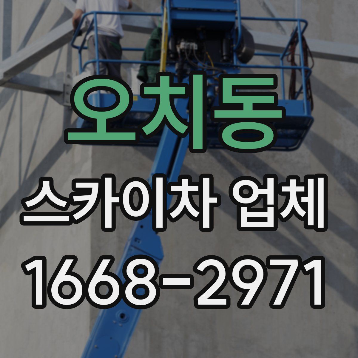 오치동 스카이차 업체