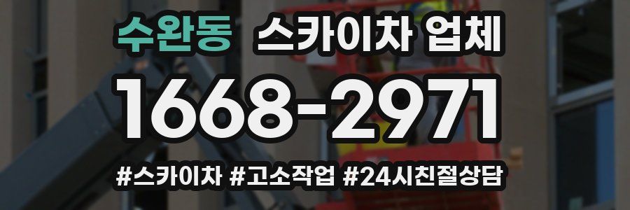 수완동 스카이차 업체