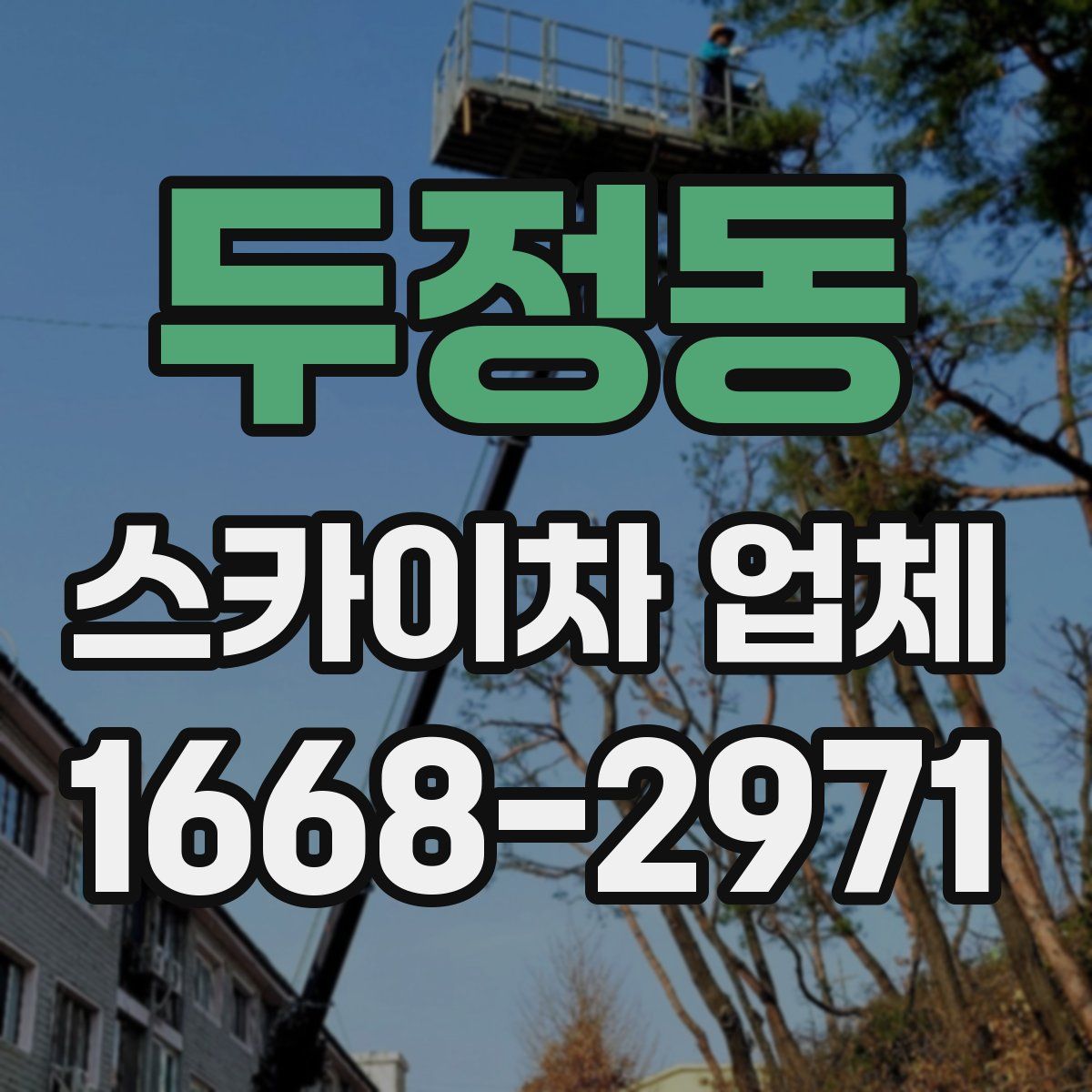 두정동 스카이차 업체