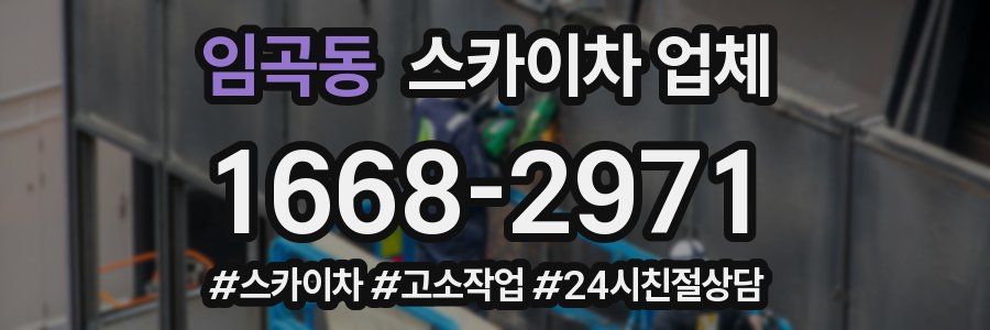 임곡동 스카이차 업체