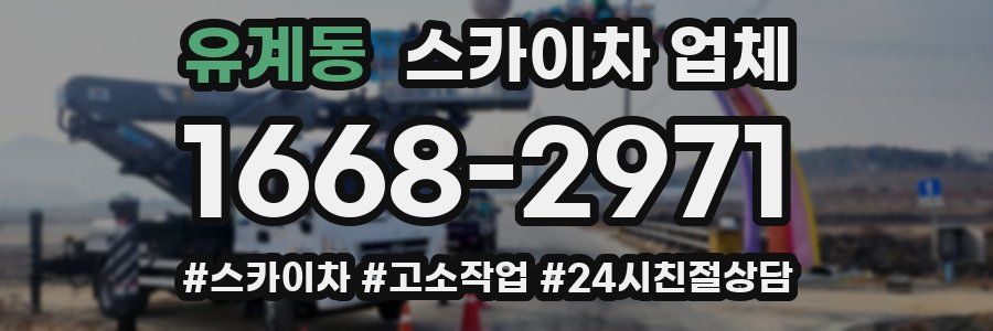 유계동 스카이차 업체