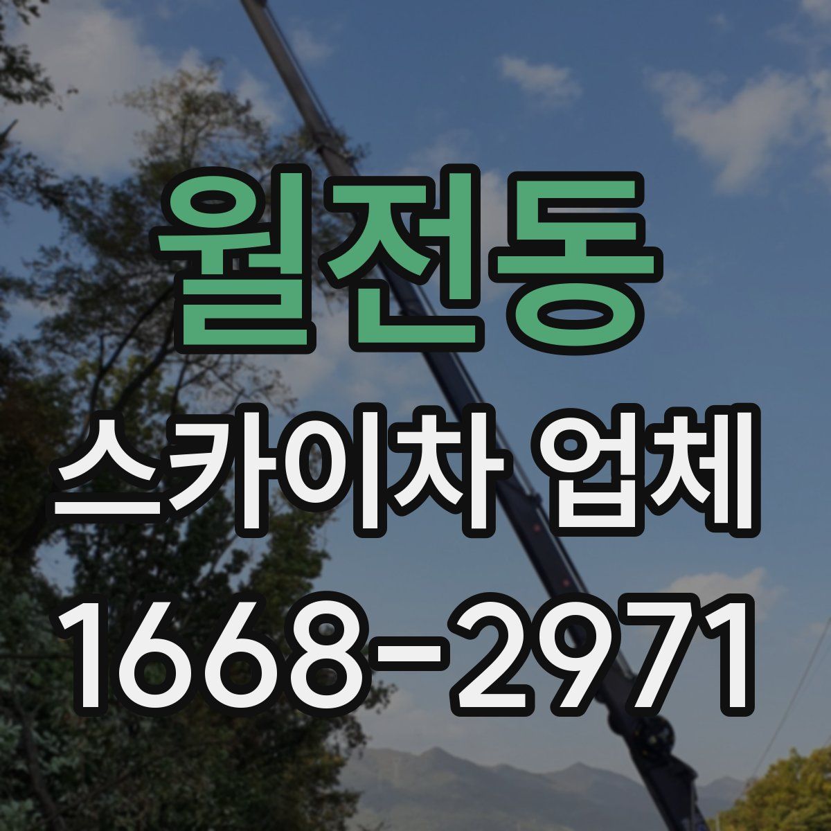 월전동 스카이차 업체