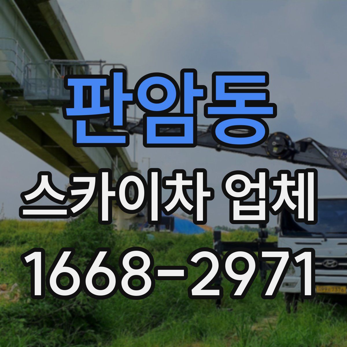 판암동 스카이차 업체