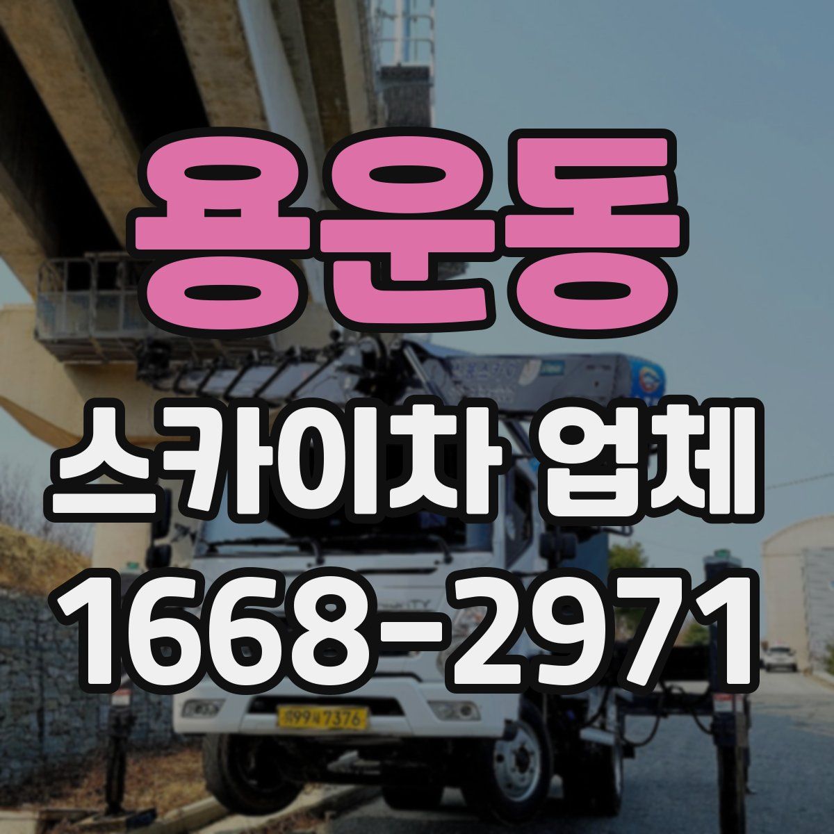 용운동 스카이차 업체