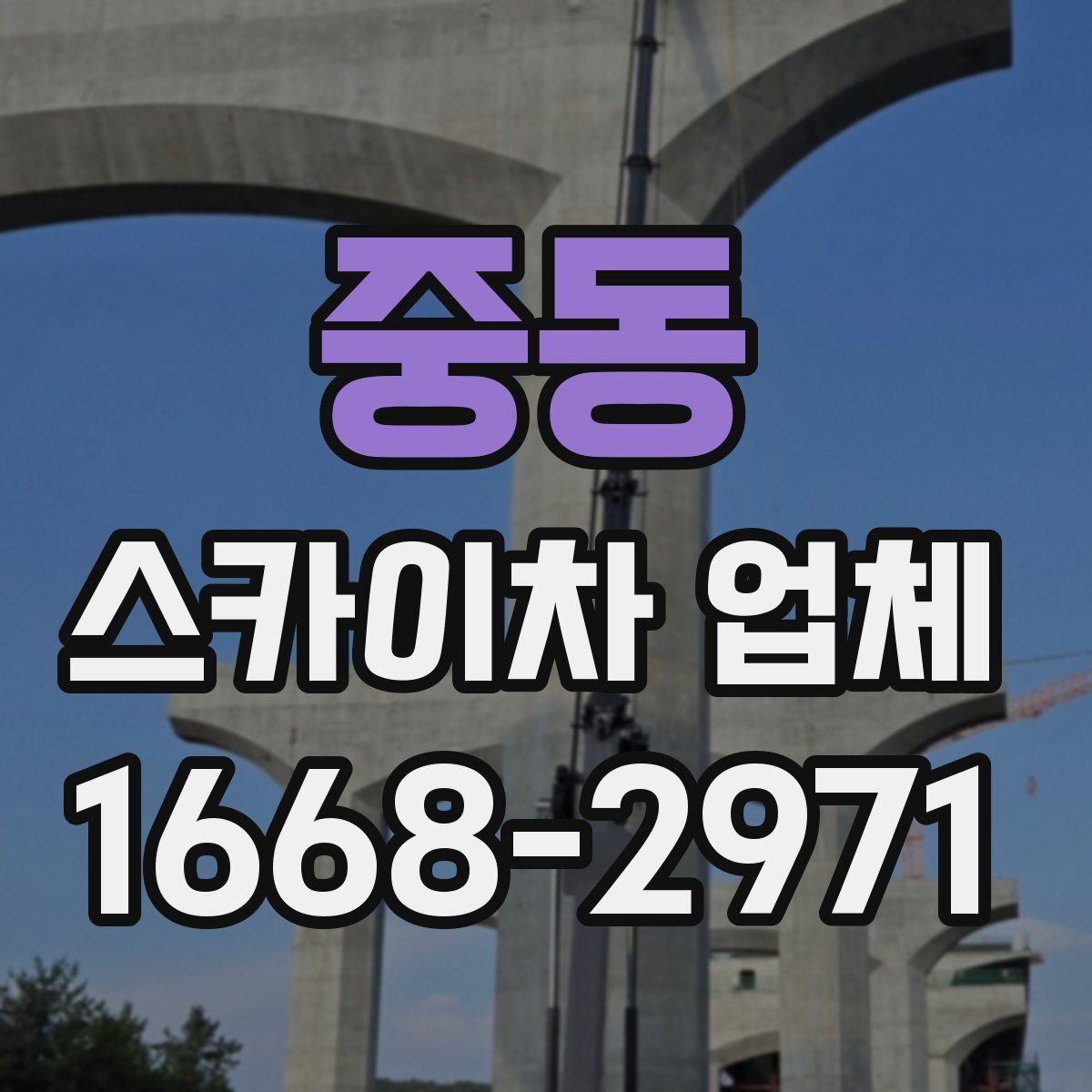 중동 스카이차 업체