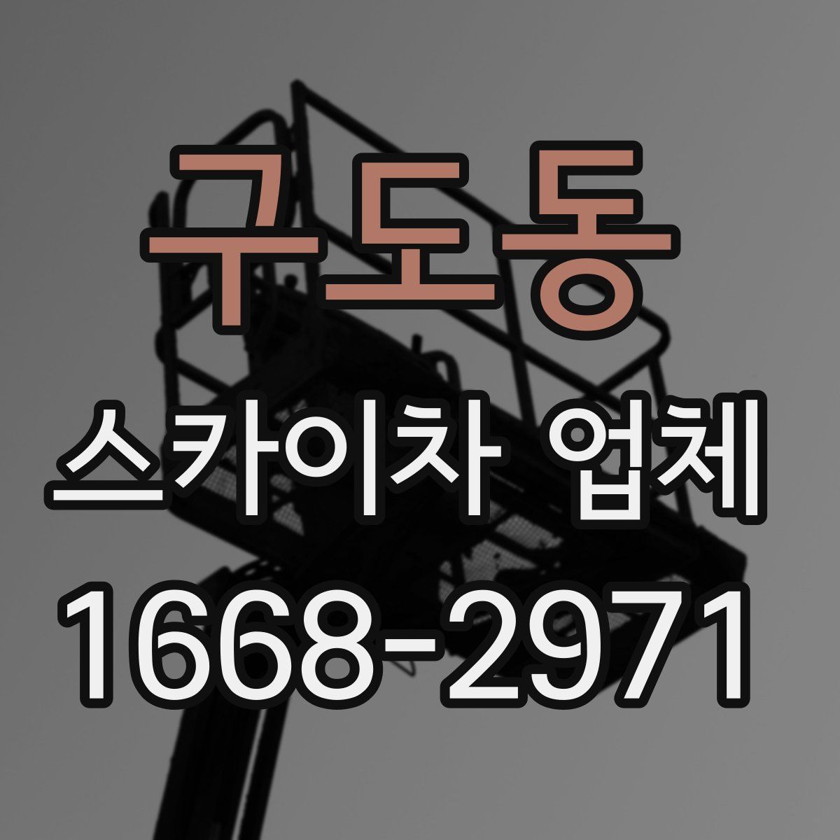 구도동 스카이차 업체