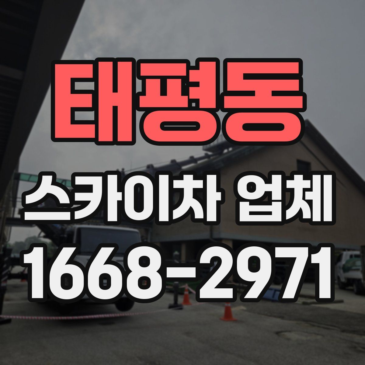 태평동 스카이차 업체