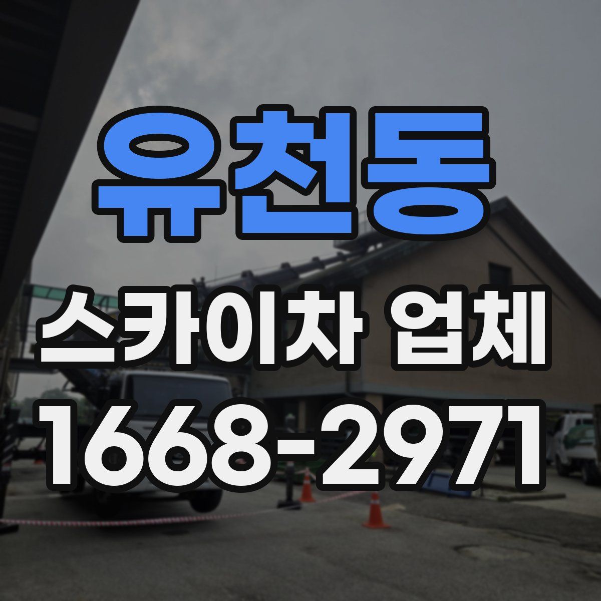 유천동 스카이차 업체