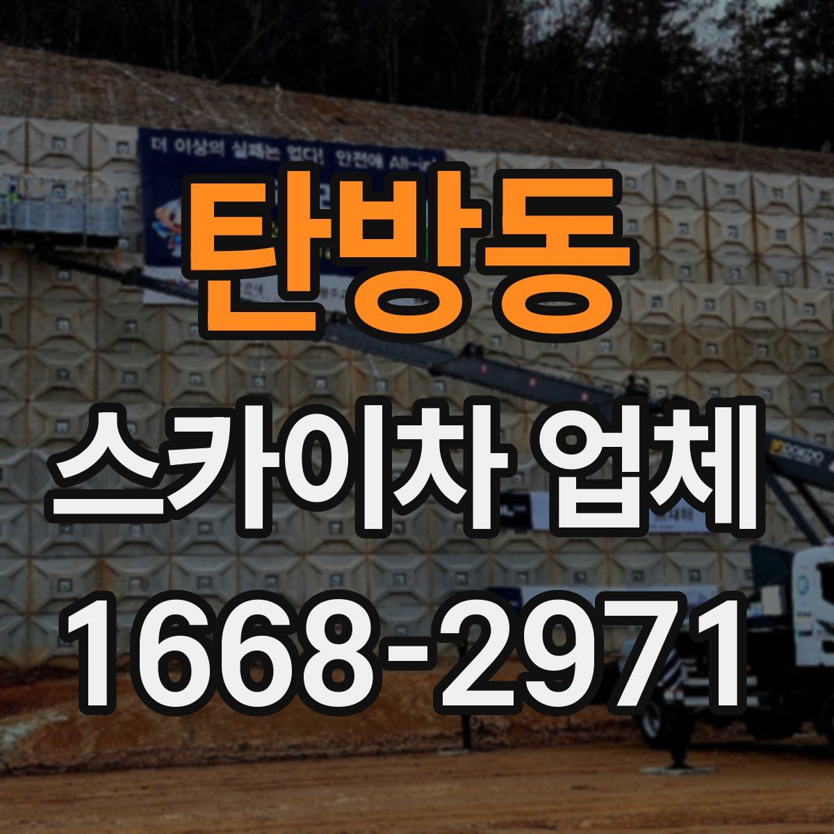 탄방동 스카이차 업체