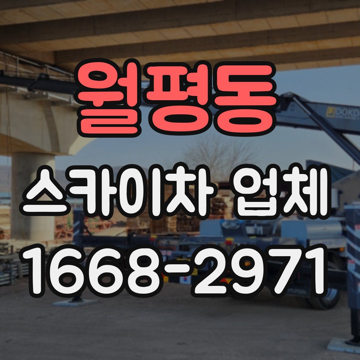 월평동 스카이차 업체