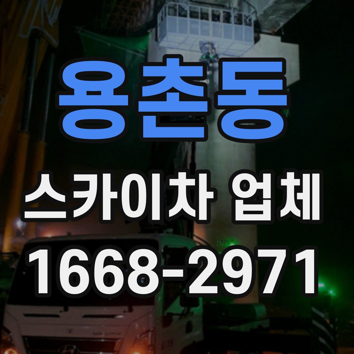 용촌동 스카이차 업체