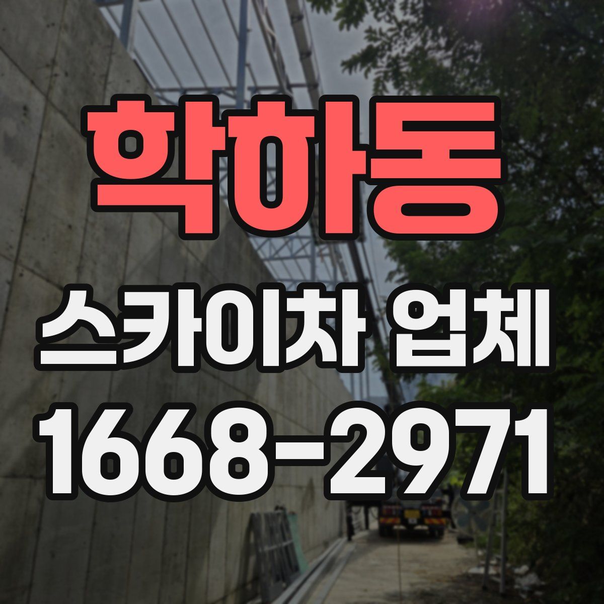 학하동 스카이차 업체